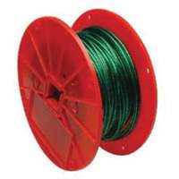 C&acirc;ble m&eacute;tallique, 250' (76,2 m) x 1/16", 28 lb (0,014 tonne), Rev&ecirc;tement de vinyle R.M.G. Prévention