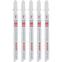 Lame de scie sauteuse, Bim&eacute;tal, Tige en T, 4" lo, 10 dents par pouce R.M.G. Prévention