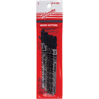 Lame de scie sauteuse, Bim&eacute;tal, Tige en T, 4" lo, 6 dents par pouce R.M.G. Prévention
