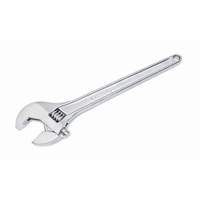 Adjustable Tapered Handle Wrench - Carded, 15" L, 1-11/16"/43 mm Max Width, Chrome/Polished R.M.G. Prévention