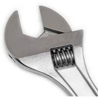 Adjustable Tapered Handle Wrench - Carded, 15" L, 1-11/16"/43 mm Max Width, Chrome/Polished R.M.G. Prévention