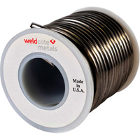 Common Solder, Lead-Free, 95% Tin 5% Antimony, Solid Core, 0.09375" Dia. R.M.G. Prévention