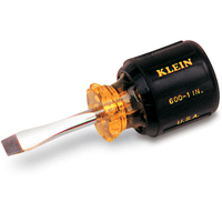 Heavy-Duty Slot Keystone Screwdriver, 3/8", 13-7/16" L, Cushion Grip Handle R.M.G. Prévention