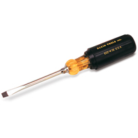 Heavy-Duty Slot Keystone Screwdriver, 7/32", 6-3/4" L, Cushion Grip Handle R.M.G. Prévention