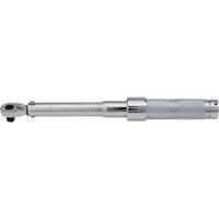 Ratcheting Head Micrometer Torque Wrench, Click, 1/2" Square Drive, 50 - 250 lbf. Ft R.M.G. Prévention