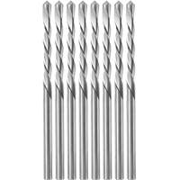 8-Piece Guidepoint Spiral Saw Bit with 1/8" Diameter, 1/8", 3/4" Flute R.M.G. Prévention