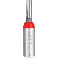 Router Bit - Double Flute Straight Bit, 1/4" Dia., 1" H, 2-3/8" L, 1/2" Shank R.M.G. Prévention