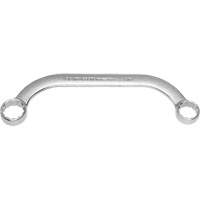 Box End Wrench, 12 Point, 5/8"/9/16", 15° Offset, Plain Finish R.M.G. Prévention