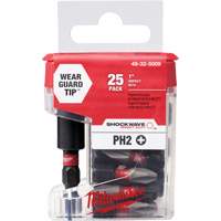 Shockwave Magnetic Bit Tip Holder with Phillips Insert Bits R.M.G. Prévention