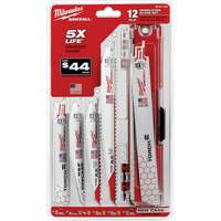 Jeu de lames de d&eacute;molition Sawzall R.M.G. Prévention