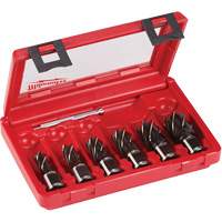 Annular Cutter Drill Bit Set, 6 Pieces, High Speed Steel R.M.G. Prévention