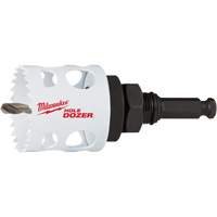 Scie-cloche Hole Dozer avec arbre, 2", Profondeur de la coupe 1-5/8", Bim&eacute;tal R.M.G. Prévention