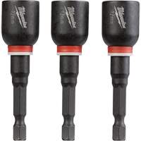 Shockwave Impact Duty Nut Driver, 1/4" Tip, 12 mm Drive, 2-9/16" L, Magnetic R.M.G. Prévention