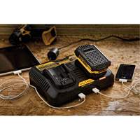 Borne de recharge Max pour chantier, 12 V/20 V, Lithium-ion R.M.G. Prévention
