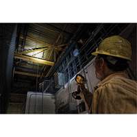 Projecteur &agrave; del pour chantier, DEL, 1000 Lumens, Piles Rechargeable R.M.G. Prévention