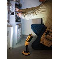 Max Cordless Hand-Held Area Light, LED, 500 Lumens, 3 Hrs. Run Time, Rechargeable Batteries, Not Included R.M.G. Prévention