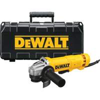 Small Angle Grinder Kit, 4-1/2", 120 V, 11 A, 11000 RPM R.M.G. Prévention