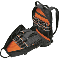 Tradesman Pro Electrician's Backpack Organizer, 14" L x 7" W, Black, Ballistic R.M.G. Prévention