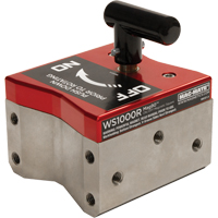 Mag90 On/Off Magnetic Squares, 4-1/4" L x 4" W x 4-3/4" H, 1000 lbs. R.M.G. Prévention