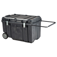 TOUGH CHEST Mobile Storage, 38-29/32" x 23-3/32" x 24-5/16", Black R.M.G. Prévention
