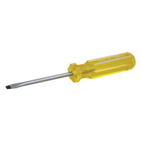 Slotted Screwdriver, 5/16", 10-1/4" L, Plastic Handle R.M.G. Prévention