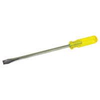 Slotted Screwdriver, 1/2", 14-1/2" L, Plastic Handle R.M.G. Prévention
