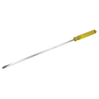 Slotted Screwdriver, 9/16", 27-1/4" L, Plastic Handle R.M.G. Prévention