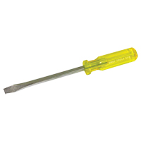 Slotted Screwdriver, 5/16", 10-1/4" L, Plastic Handle R.M.G. Prévention