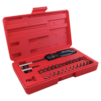 Gearless Screwdriver Set In Plastic Storage Case, 10" L R.M.G. Prévention