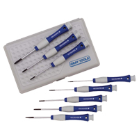 Precision Screwdriver Set, 8 Pcs. R.M.G. Prévention