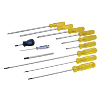 Slotted Screwdriver Set, 9 Pcs. R.M.G. Prévention