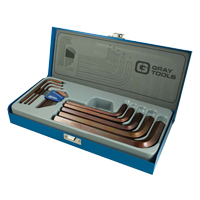 Hex Key Set, 15 Pcs., Metric R.M.G. Prévention