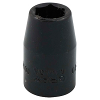 Socket, Impact, 10 mm, 3/8" Drive, 6 Points R.M.G. Prévention