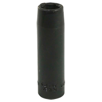 Socket, Impact, 7/16", 3/8" Drive, 6 Points, Deep R.M.G. Prévention