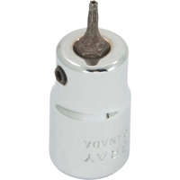 Douille &agrave; embout, Torx, T7 x 2-1/8" lo, Prise 3/8" R.M.G. Prévention