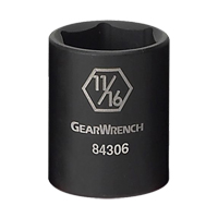 Socket, Impact, 3/4", 3/8" Drive, 6 Points R.M.G. Prévention