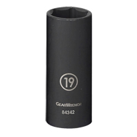 Socket, Impact, 13 mm, 3/8" Drive, 6 Points, Deep R.M.G. Prévention