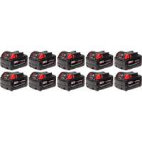 Bloc-piles M18 Redlithium, Lithium-ion, 18 V, 5 Ah R.M.G. Prévention