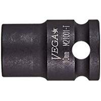 Douille &agrave; paroi mince, Chocs, 8 mm, Prise 3/8", 6 pans R.M.G. Prévention