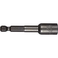 Lobular Nutsetter, 1/4" Tip, 1/4" Drive, 2-9/16" L, Magnetic R.M.G. Prévention