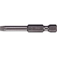 Power Bit, Torx, T-20 Tip, 1/4" Drive Size, 2" Length R.M.G. Prévention