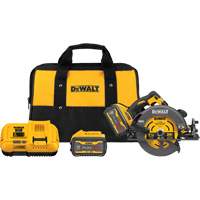 Flexvolt&reg; Max** Cordless Circular Saw with Electric Brake Kit, 7-1/4", 60 V R.M.G. Prévention