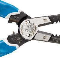 Klein-Kurve&reg; Heavy-Duty Wire Stripper, Cutter & Crimper Multi-Tool, 8-1/4" L, 8 - 20 AWG R.M.G. Prévention