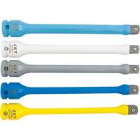 JTLE-5S Torque Limiting Impact Extension Set, 1/2" Drive, 65 ft-lbs./80 ft-lbs./100 ft-lbs./120 ft-lbs./140 ft-lbs. Torque, Multiple R.M.G. Prévention