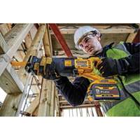 FlexVolt&reg; Max Brushless Reciprocating Saw Kit, 60 V, Lithium-Ion Battery, 0-3000 SPM R.M.G. Prévention