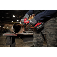 Trousse de meuleuse avec interrupteur &agrave; palette sans blocage M18 Fuel R.M.G. Prévention