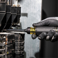 15-in-1 Multi-Bit Ratcheting Screwdriver, 8-3/4" L, Cushion Grip Handle R.M.G. Prévention