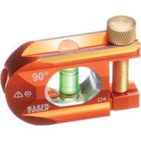 ACCU-BEND Level, 2.5" L, Aluminum, 1, Non-Magnetic R.M.G. Prévention