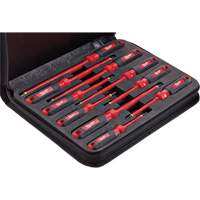 Insulated Screwdriver Set with EVA Foam Case, 10 Pcs. R.M.G. Prévention