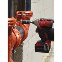 Shockwave Impact Socket Adapter, 1/4" Drive Size, 1/2" Male Size, Ball, 2" L R.M.G. Prévention